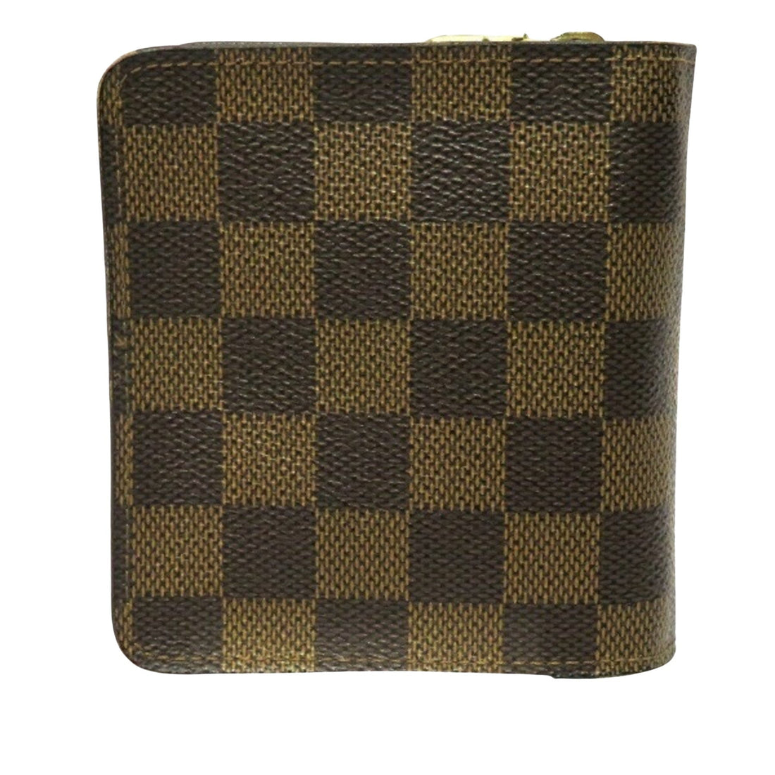 Louis Vuitton Compact Zip  Canvas Wallet