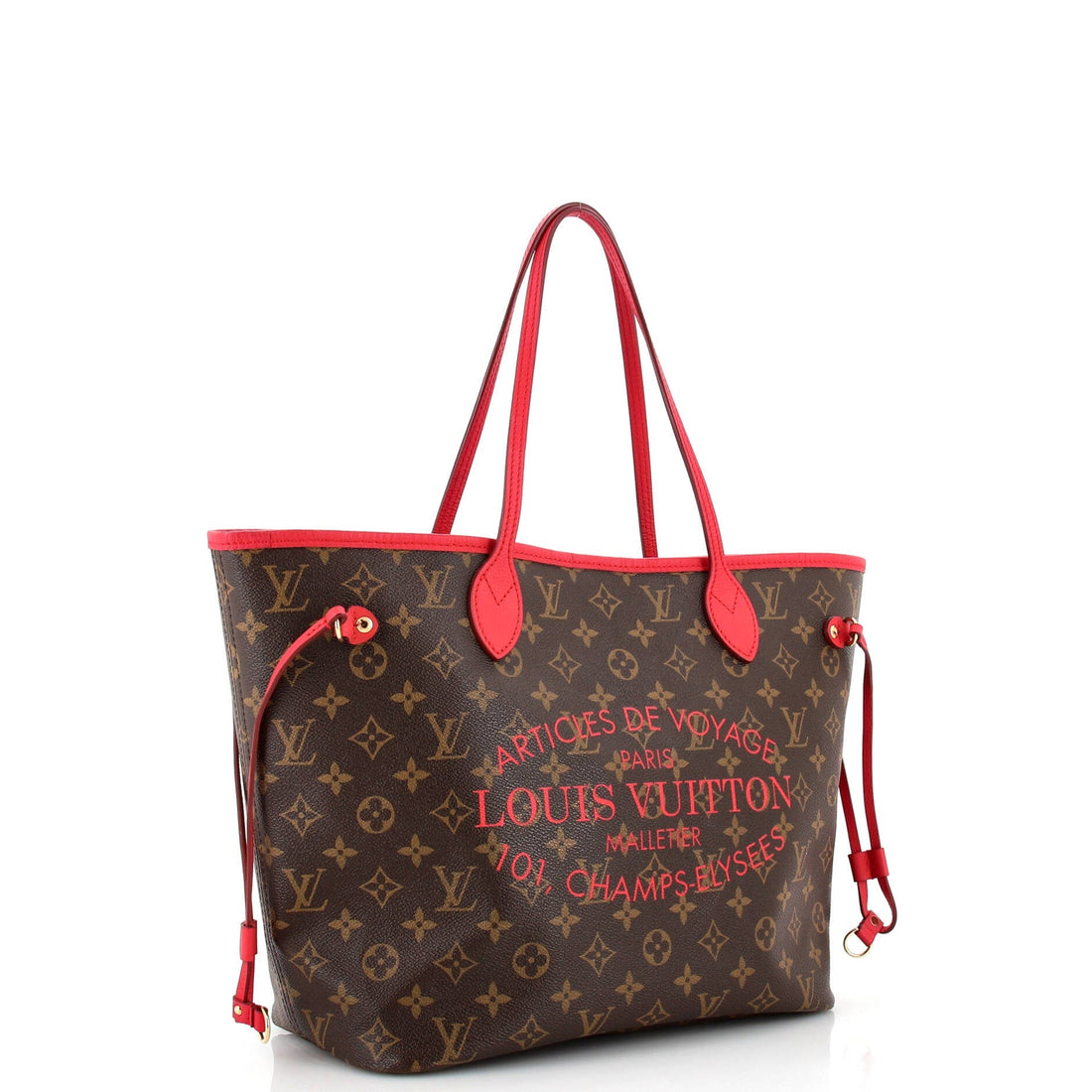 Neverfull Tote Limited Edition Ikat Monogram Canvas MM