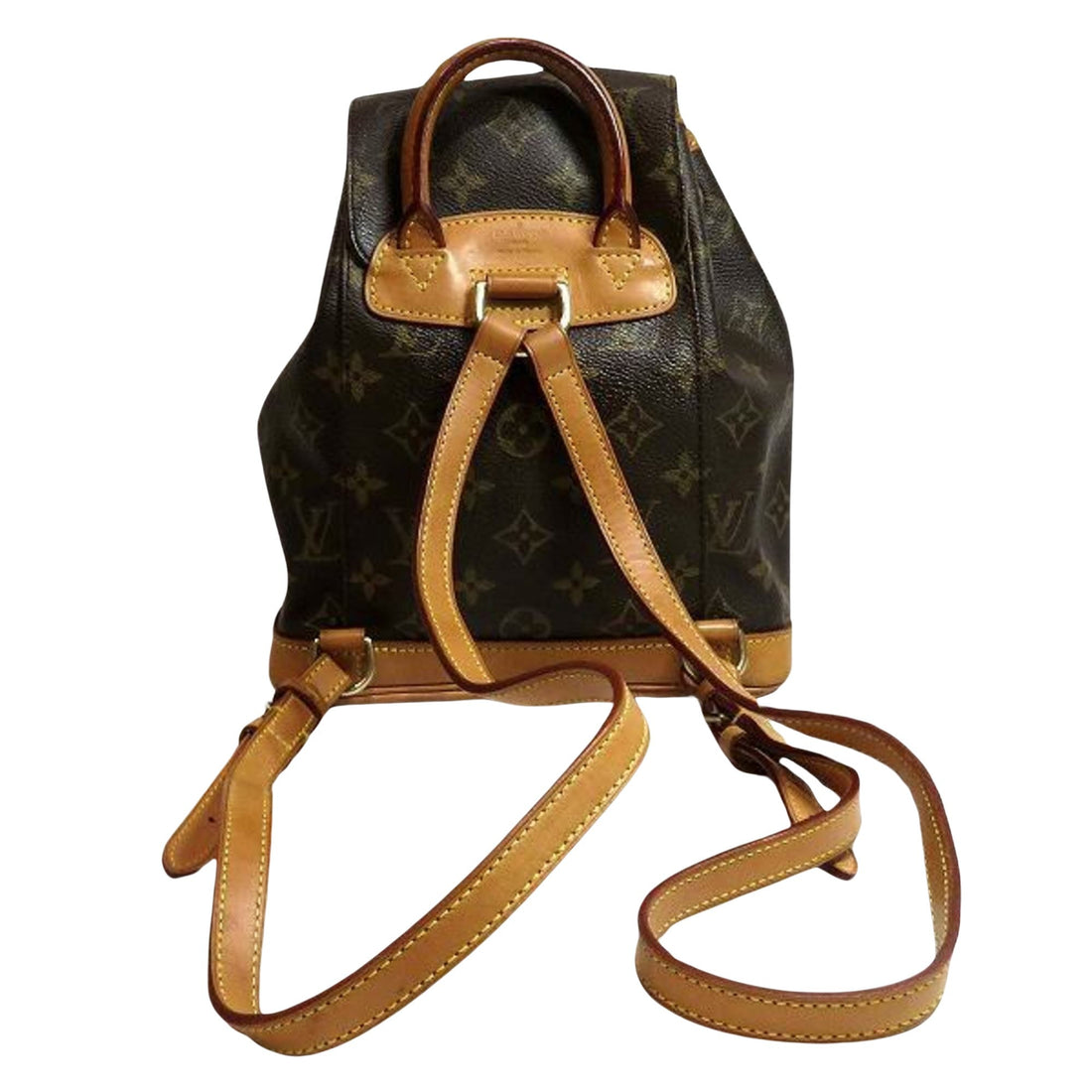 Louis Vuitton Montsouris  Canvas Backpack Bag