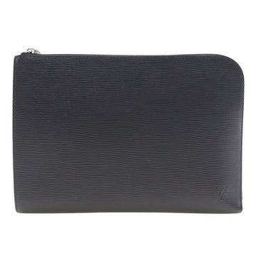 Louis Vuitton Pochette  Leather Clutch Bag