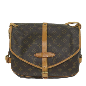 Louis Vuitton Saumur 30  Canvas Shoulder Bag