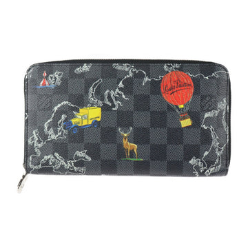 Louis Vuitton Zippy Organizer  Canvas Wallet