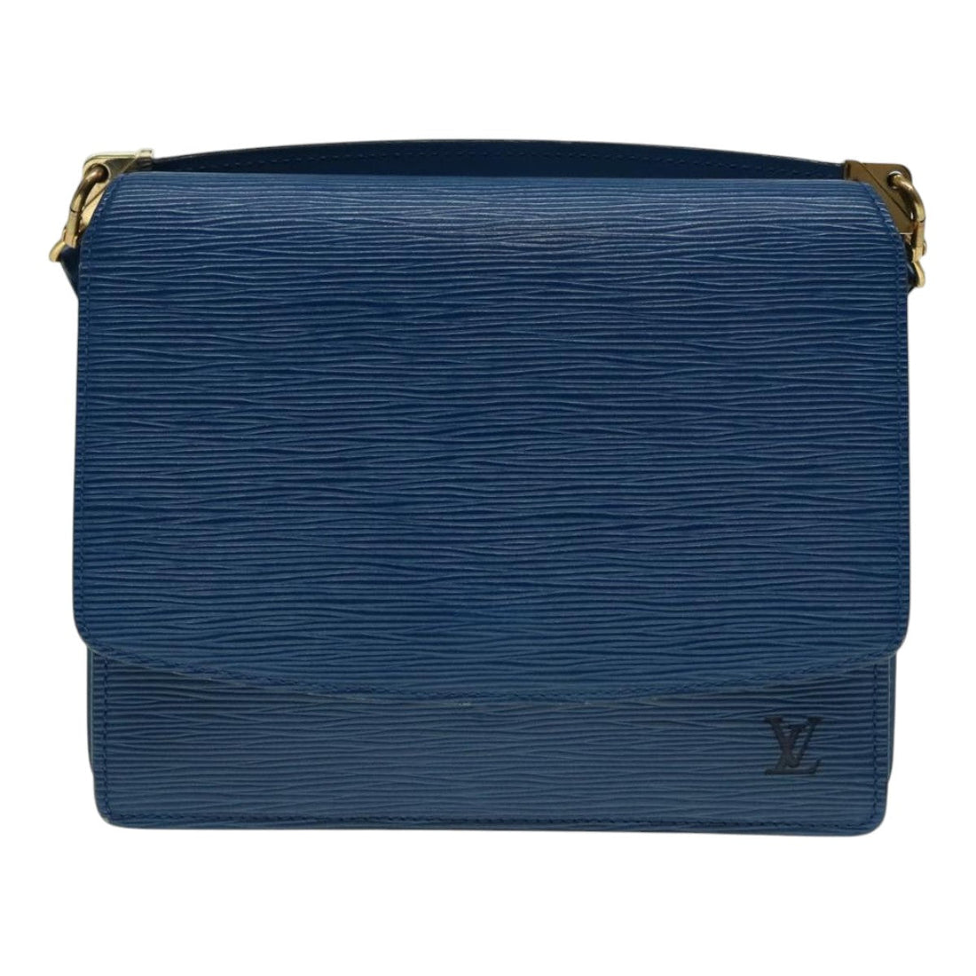 Louis Vuitton Grenelle  Leather Shoulder Bag