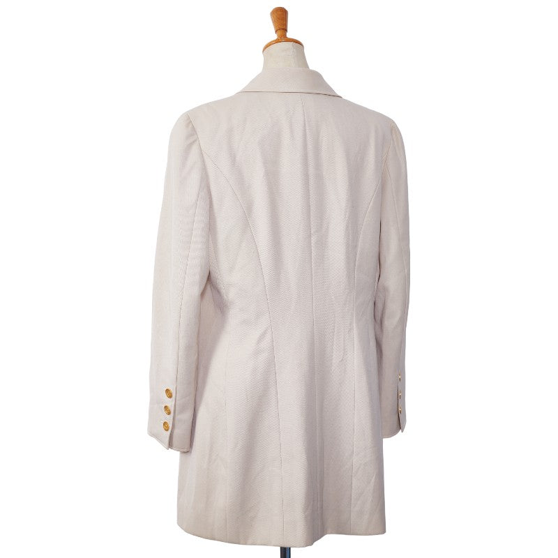 Chanel  Chanel P07548V05526 Terrated Jacket Wool Beige