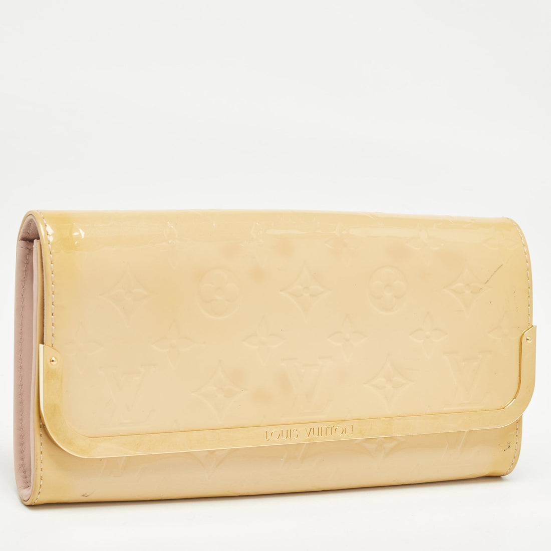 Louis Vuitton Rose Florentine Monogram Vernis Rossmore Mm Bag