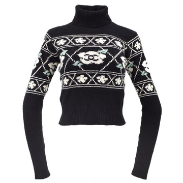Chanel Sweater Black 95A #40