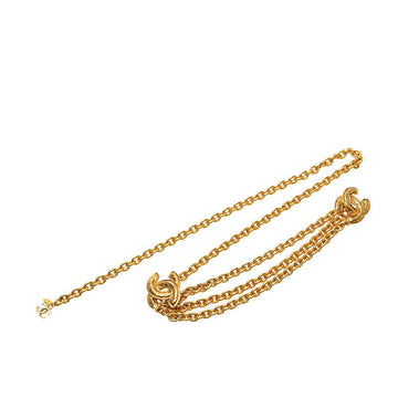 Chanel Matelasse Coco no mark Chain Belt Gold