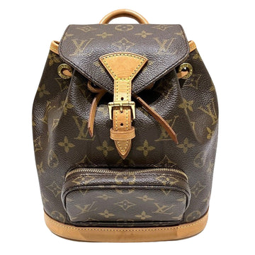Louis Vuitton Montsouris  Canvas Backpack Bag