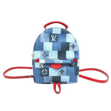 Louis Vuitton Palm Springs Mini   - Jeans Backpack Bag