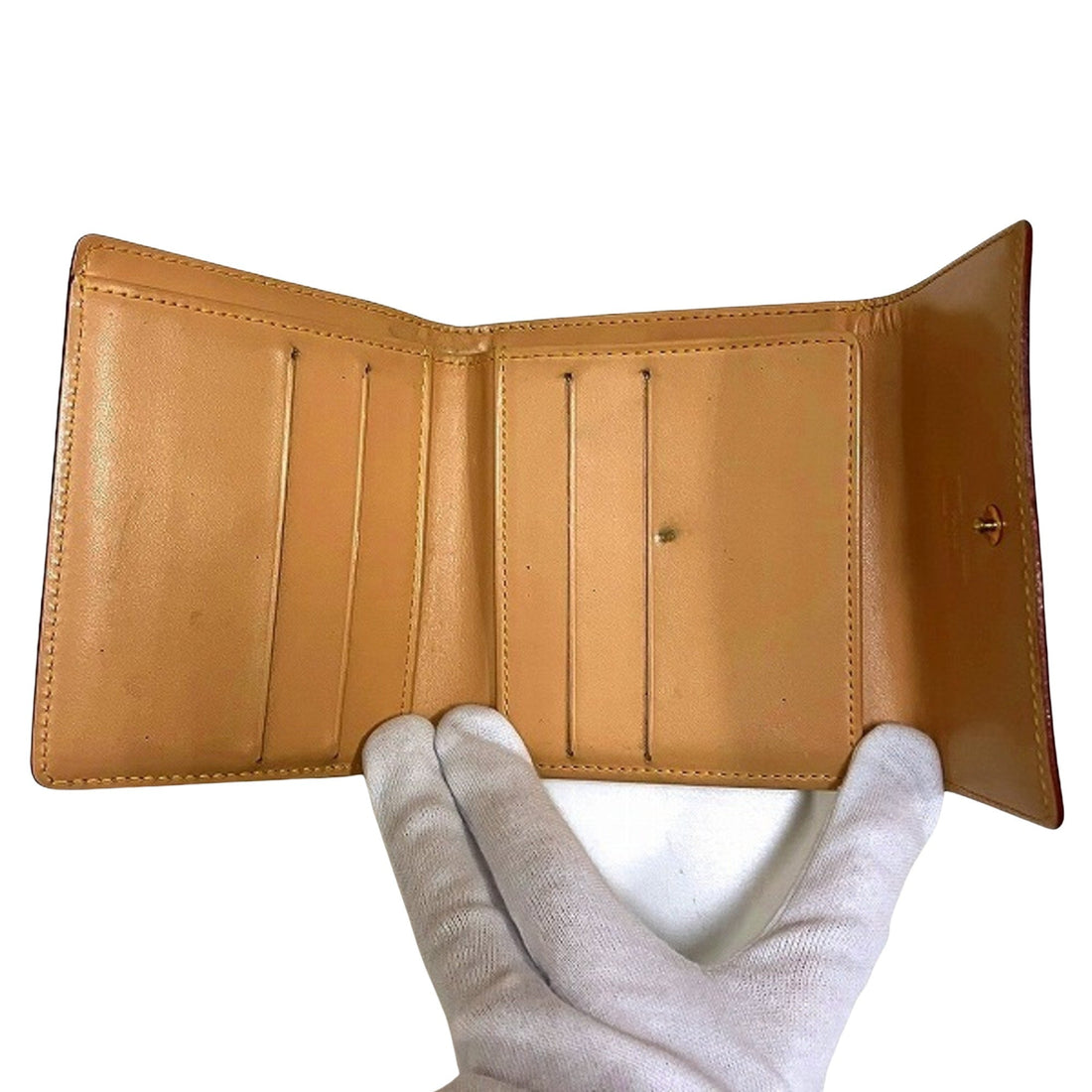 Louis Vuitton Porte-Monnaie  Canvas Wallet