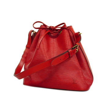 Louis Vuitton Petit NoÃ©  Leather Shopper Bag