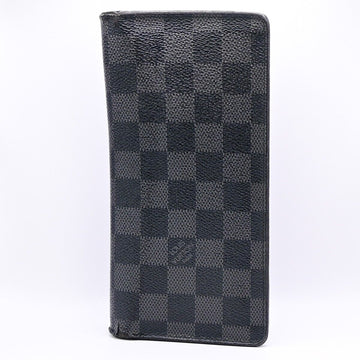 Louis Vuitton Portefeuille Brazza  Leather Wallet