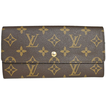Louis Vuitton Portefeuille Sarah  Canvas Wallet
