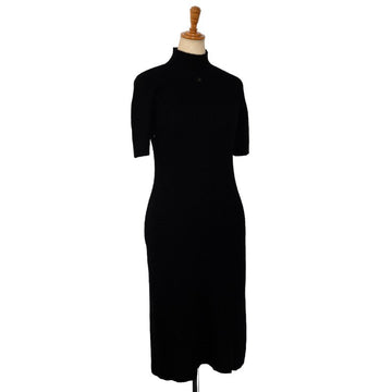 Chanel Cocono mark Heineken Nite One Piece Black Wool Lady Chanel