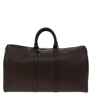 Louis Vuitton Keepall 45  Leather Travel Bag