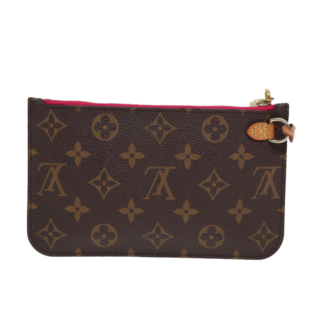 Louis Vuitton Pochette Accessoire  Canvas Clutch Bag