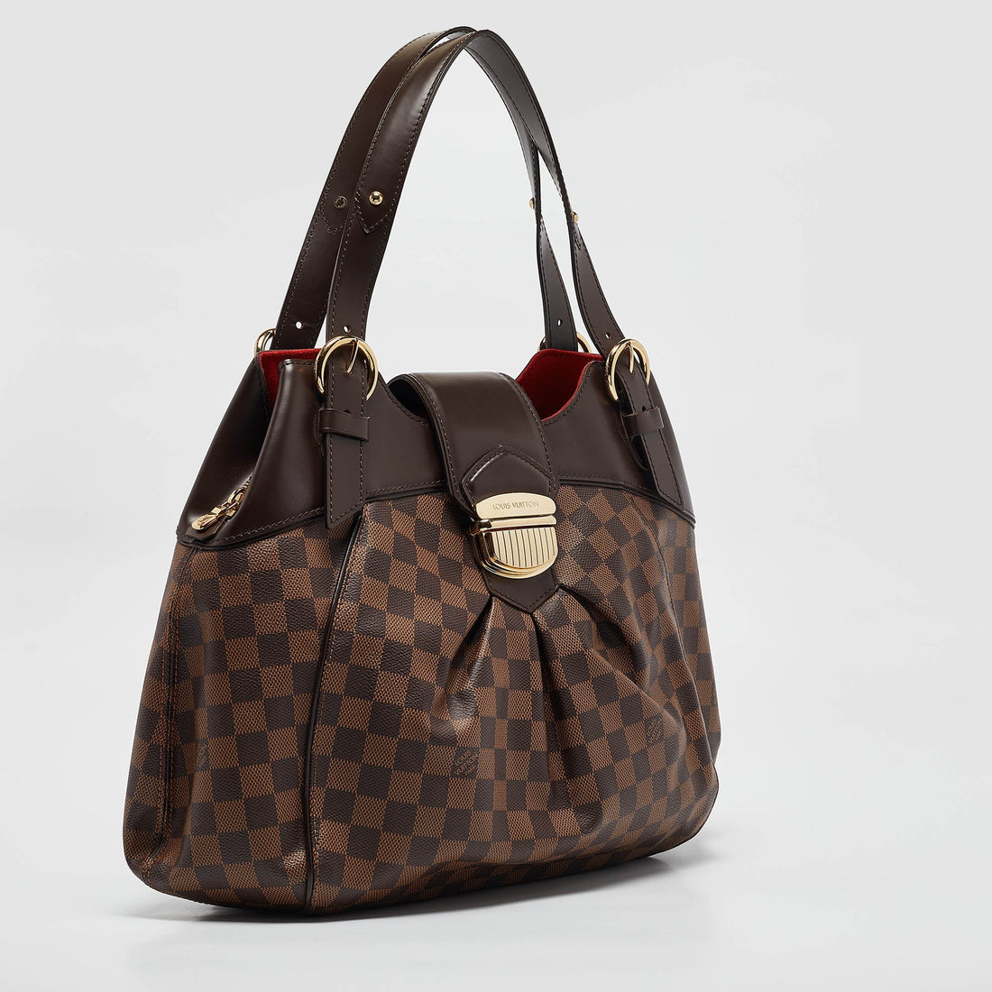 Louis Vuitton Damier Ebene Canvas Sistina Gm Bag