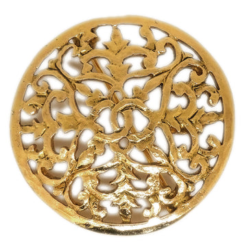 Chanel 1991 Brooch Pin Gold 26