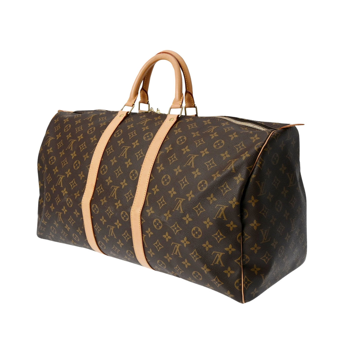 Louis Vuitton Keepall 55  Canvas Travel Bag