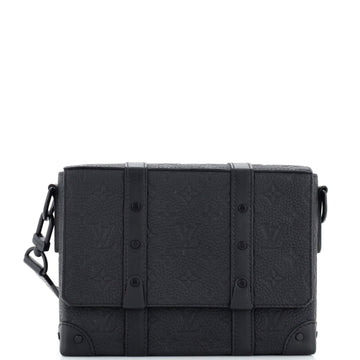 Trunk Messenger Bag Monogram Taurillon Leather PM