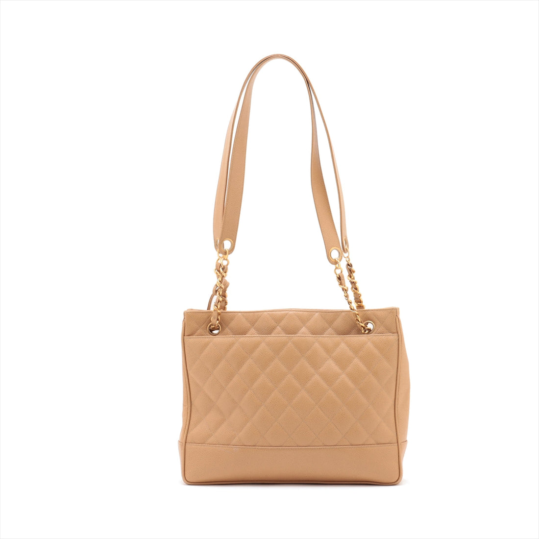 Chanel Matrasse Caviar S Chain Shoulder Bag Beige Gold  2nd