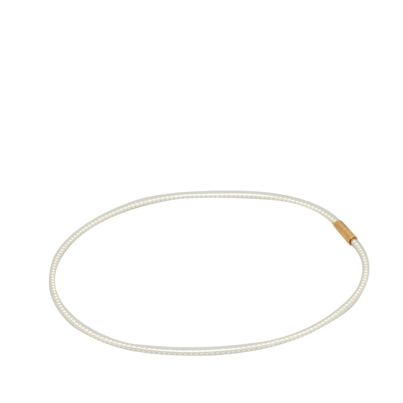 Chanel Fake Pearl  Gold PVC   Chanel