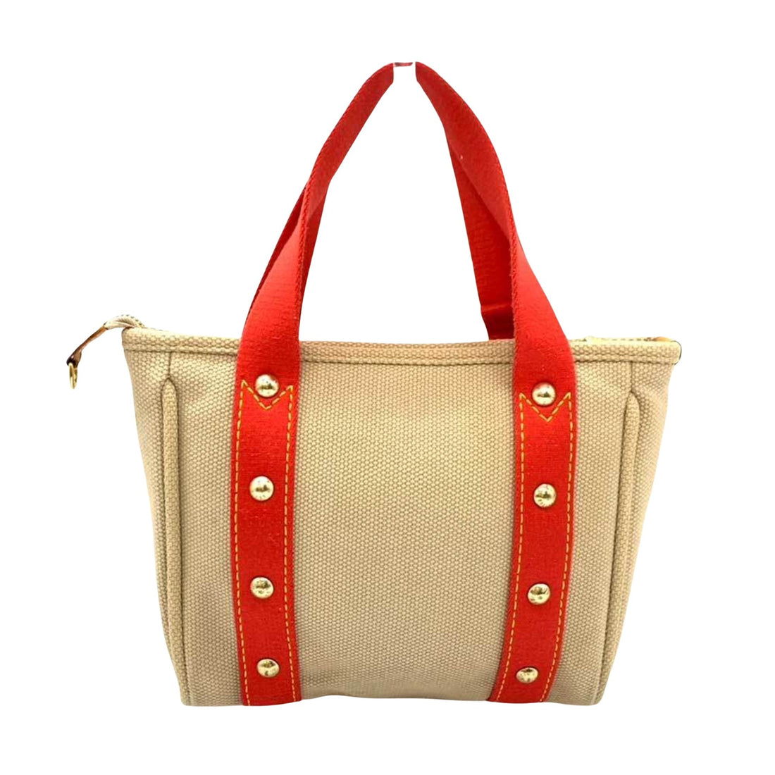 Louis Vuitton Antigua  Canvas Tote Bag