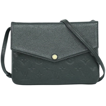 Louis Vuitton Twice  Leather Shoulder Bag