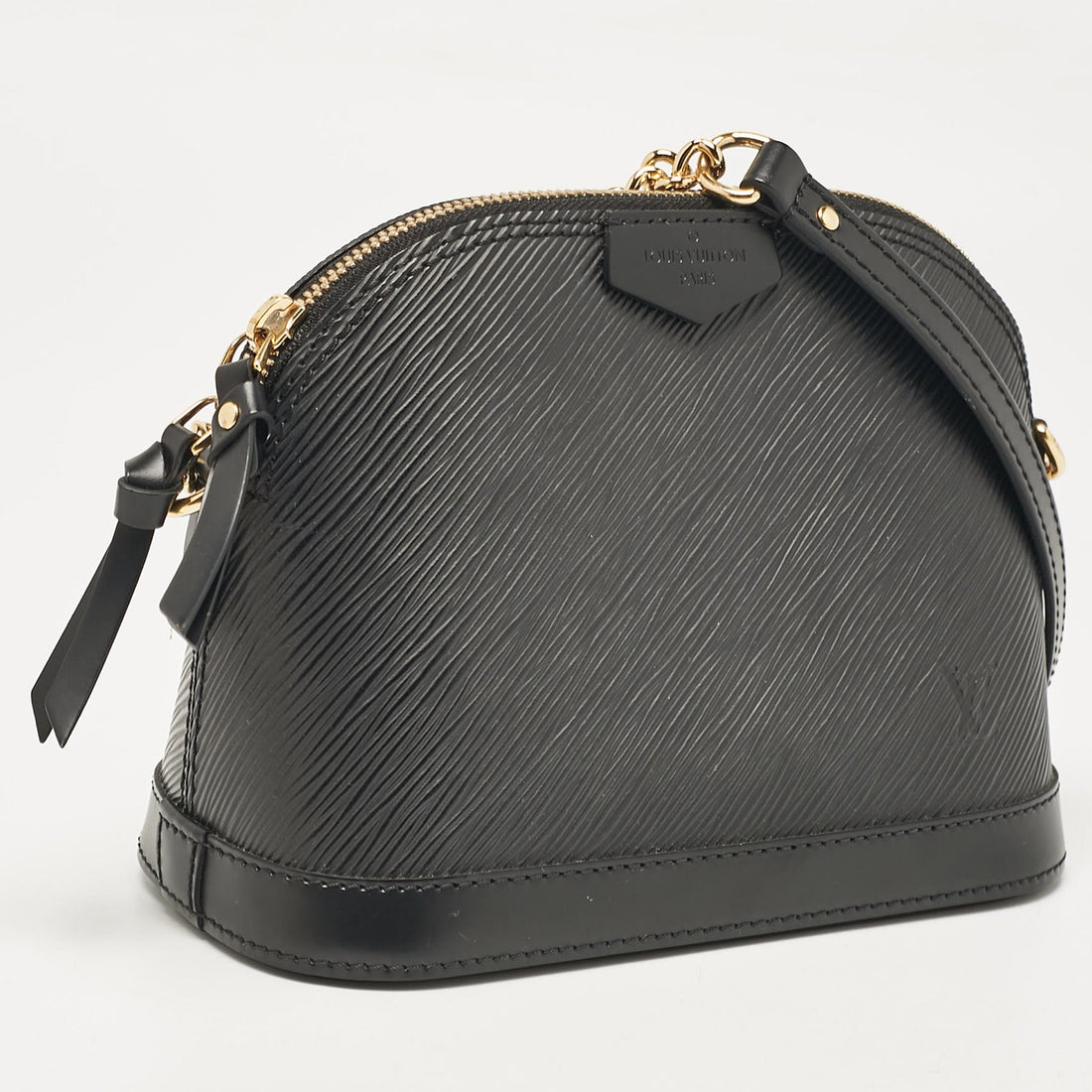 Louis Vuitton Black Epi Leather Mini Alma Bag