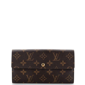 Sarah Wallet Monogram Canvas
