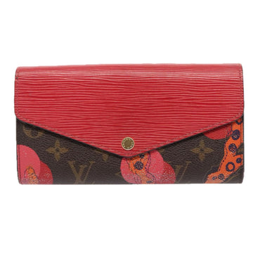 Louis Vuitton Portefeuille Sarah  Canvas Wallet