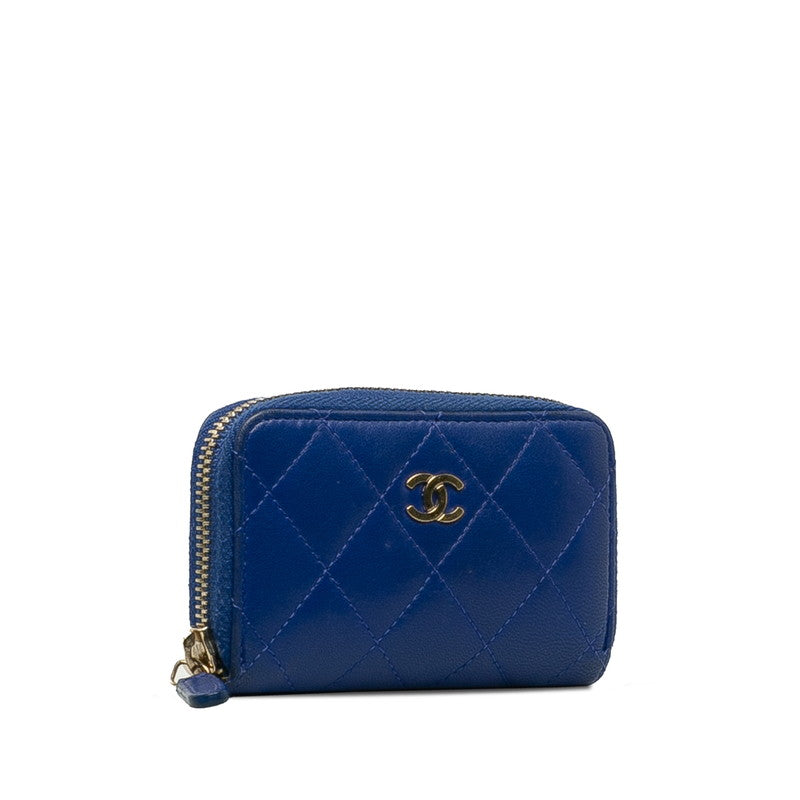 Chanel Matrases Coincase Coincase Coincase Blue    Chanel
