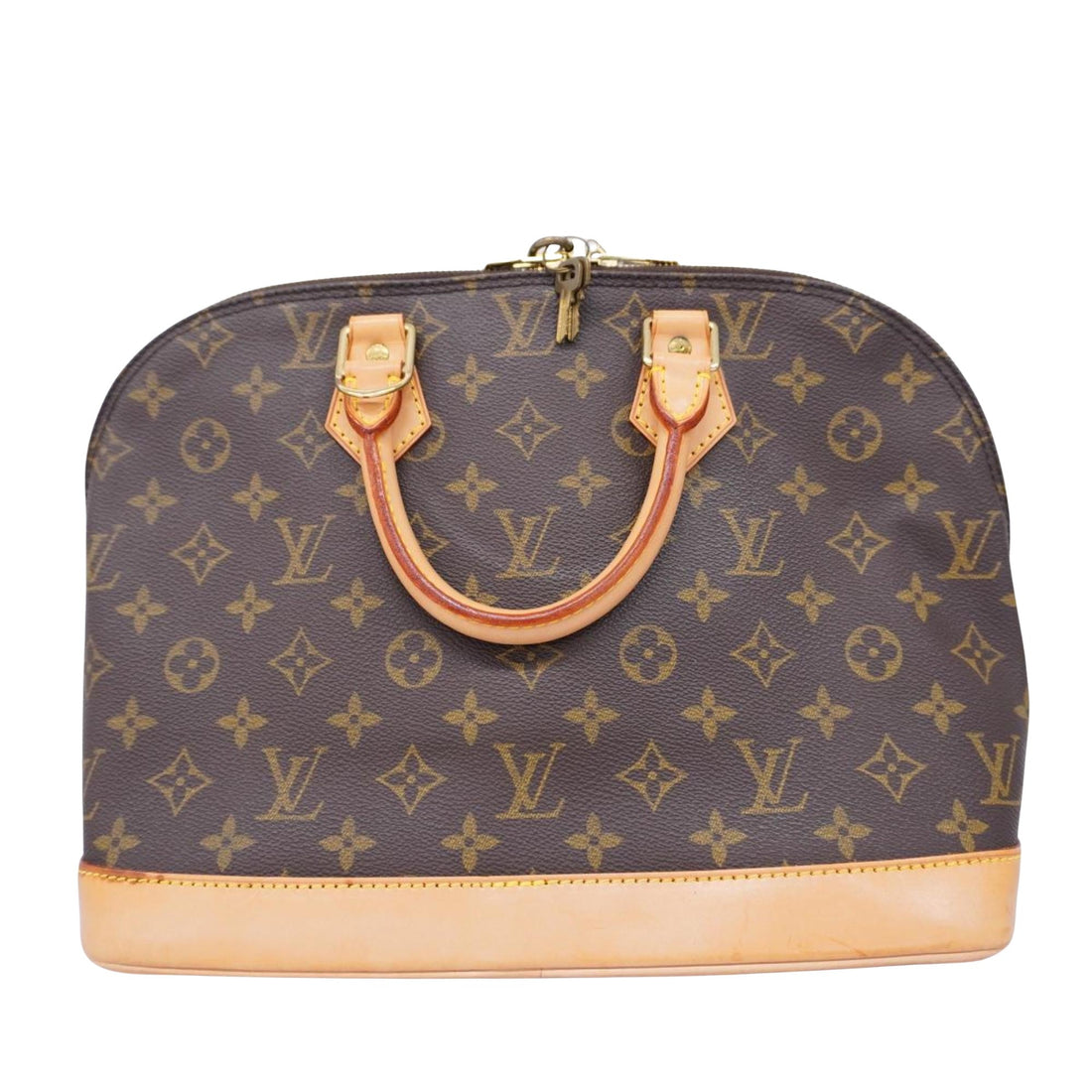 Louis Vuitton Alma  Canvas Handbag