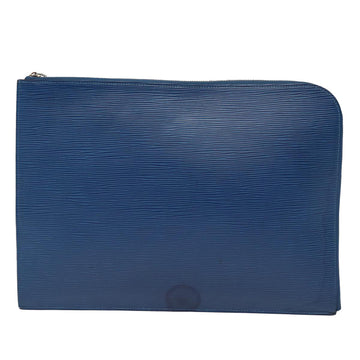Louis Vuitton Pochette Jour  Leather Clutch Bag