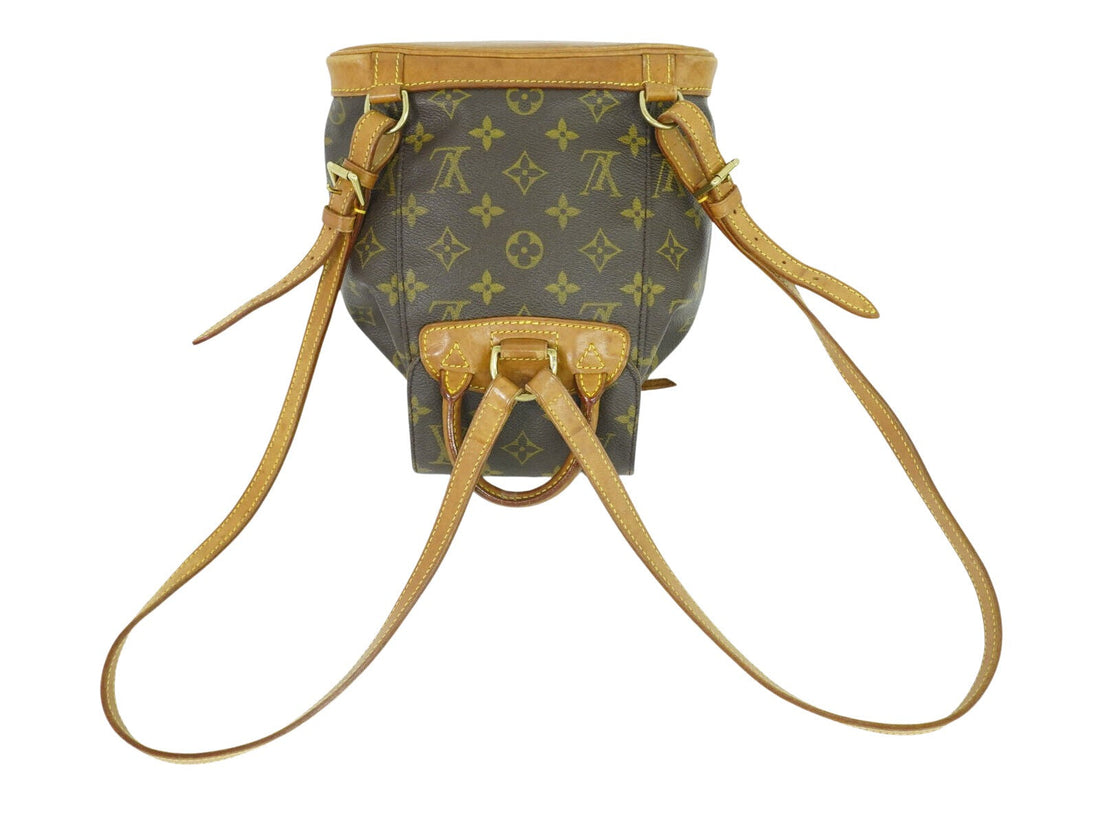 Louis Vuitton Montsouris  Canvas Backpack Bag