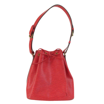 Louis Vuitton Petit NoÃ©  Leather Shoulder Bag