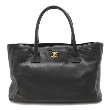 Chanel EXECUTIVE LINE COCOno mark TOTO BAG HANDBACK BLACK BLACK GOLD WORKS A15206 A15206 A15206 A15206 A15206 A15206 A15206 A16