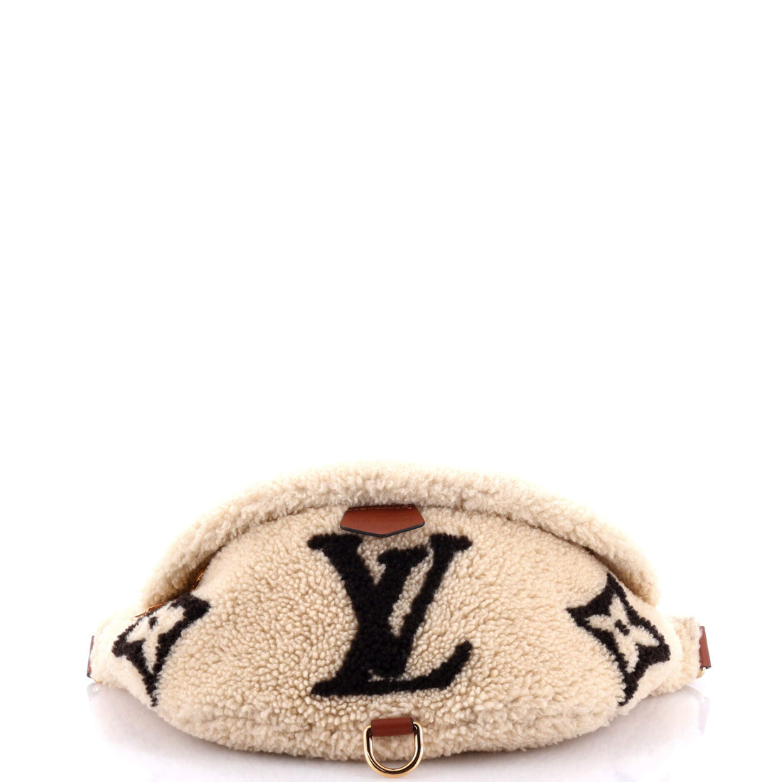 Bum Bag Monogram Giant Teddy Fleece