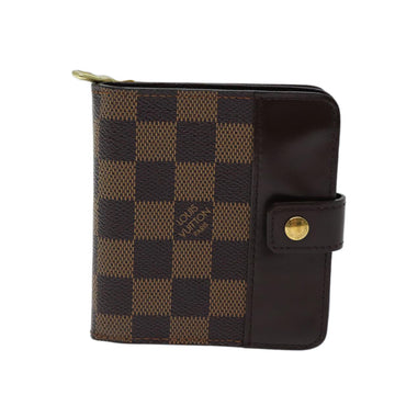 Louis Vuitton Compact Zip  Canvas Wallet
