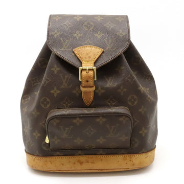 Louis Vuitton Montsouris  Canvas Backpack Bag