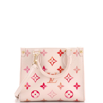 OnTheGo Tote Monogram Empreinte Sunrise Aquarelle BB
