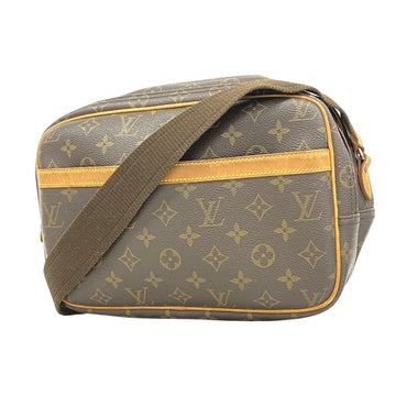 Louis Vuitton Reporter Pm  Canvas Shoulder Bag