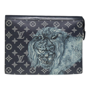 Louis Vuitton Savane  Canvas Clutch Bag