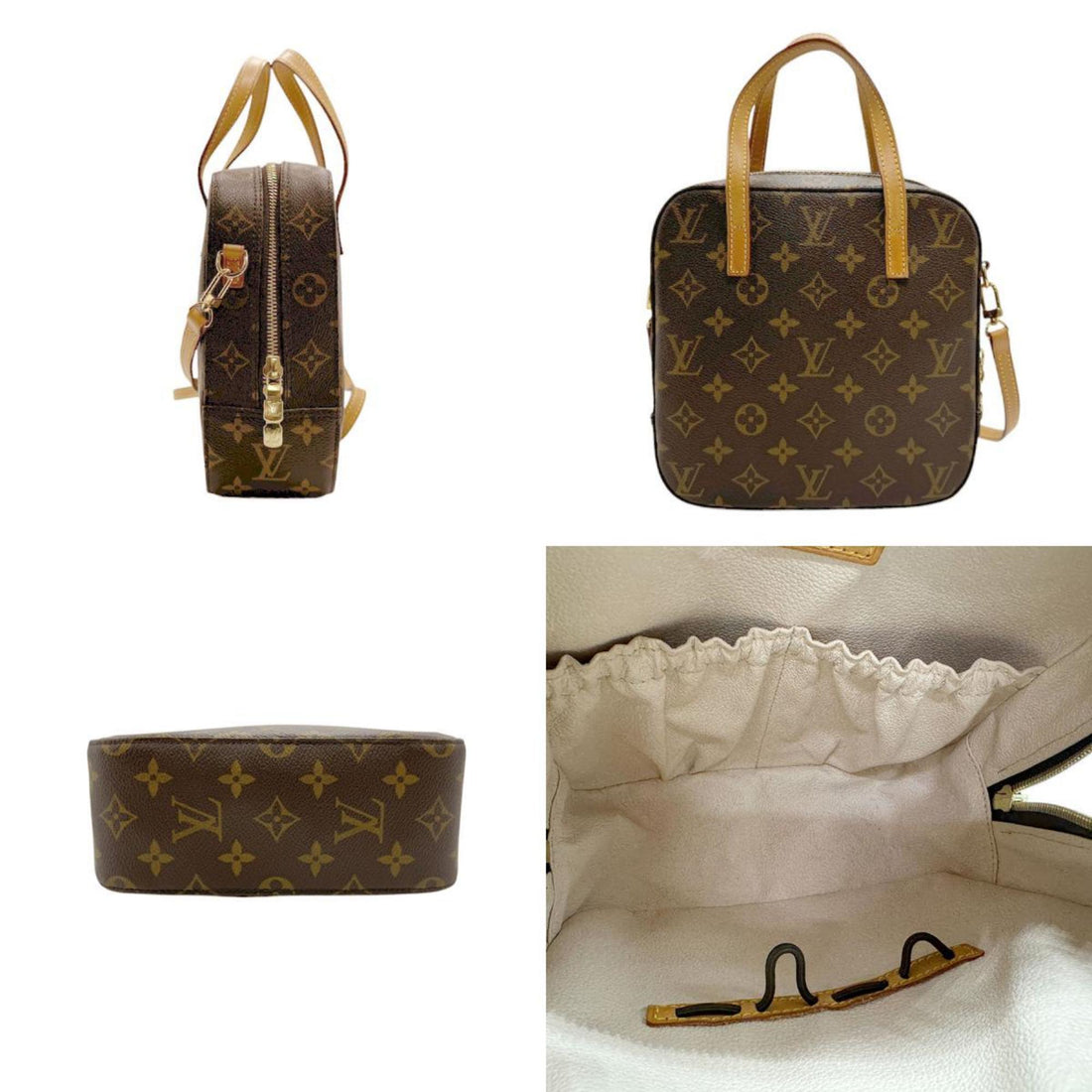 Louis Vuitton  Monogram Canvas Handbag Shoulder Bag