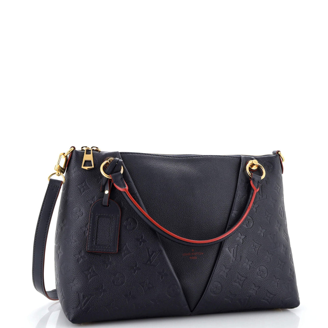 V Tote Monogram Empreinte Leather MM