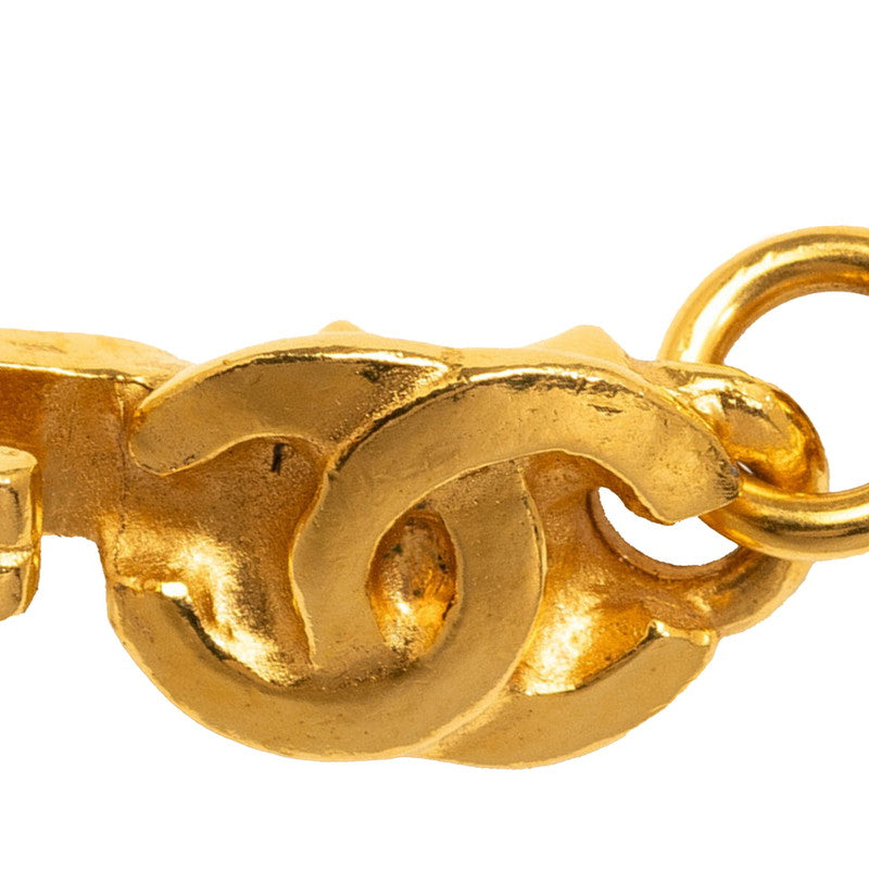 Chanel  Cocono mark Necklace Gold Ladies