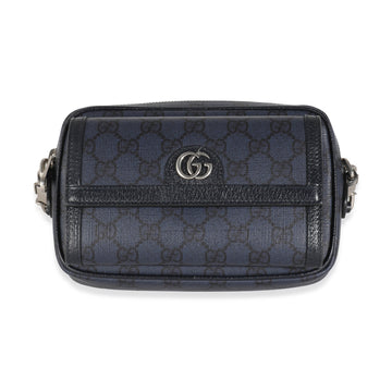 Gucci Navy Supreme Tender Small Ophidia Crossbody