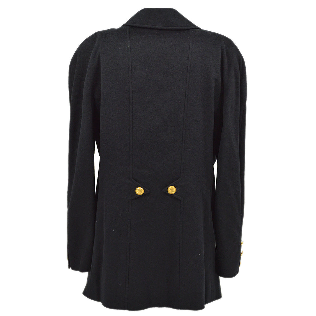 Chanel Fall 1996 double-breasted cashmere jacket #44