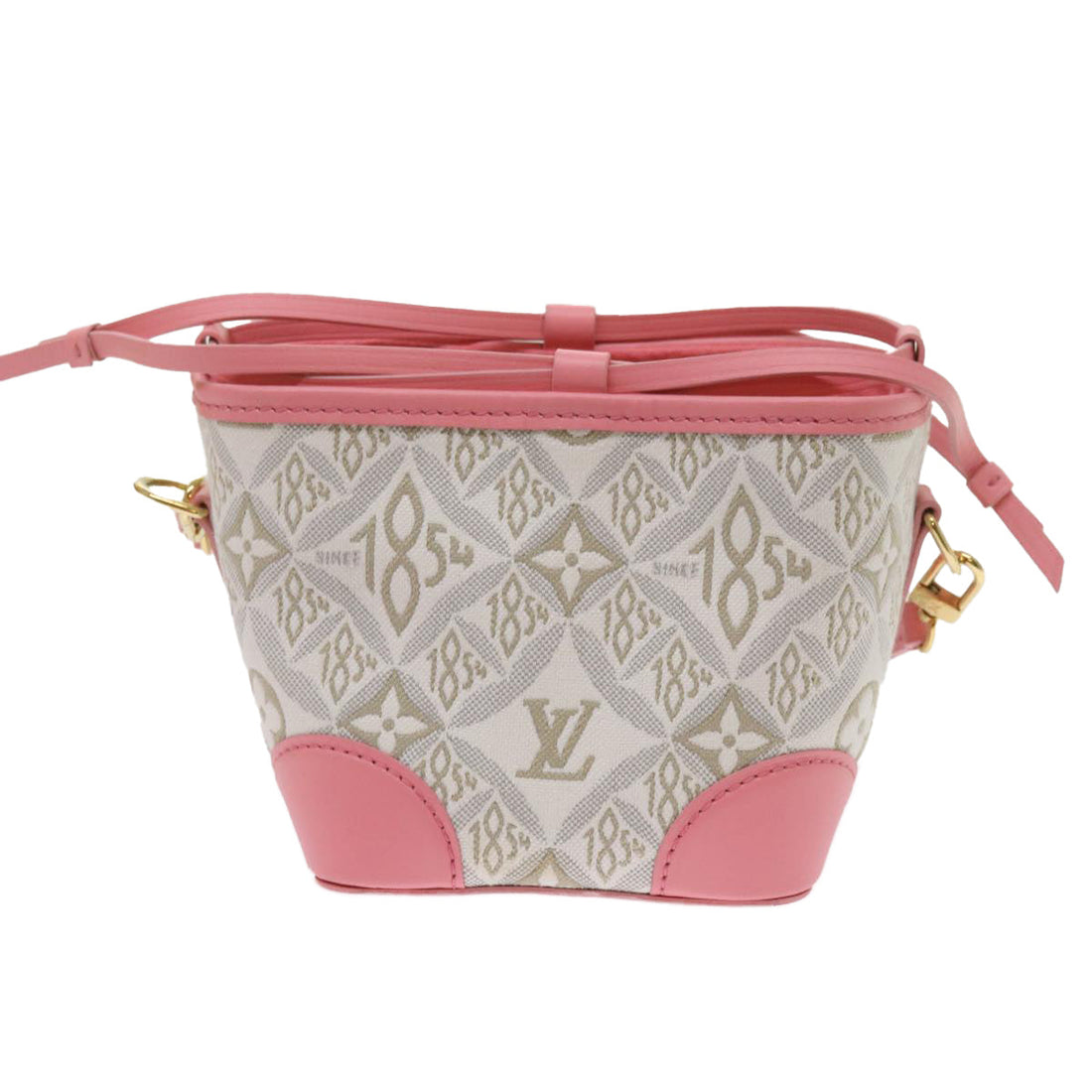 Louis Vuitton Nano NoÃ©  Canvas Shoulder Bag