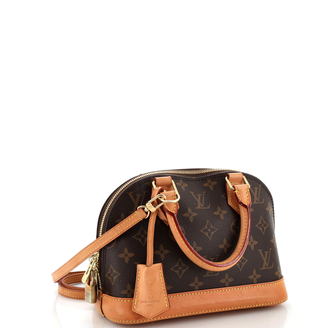 Alma Handbag Monogram Canvas BB